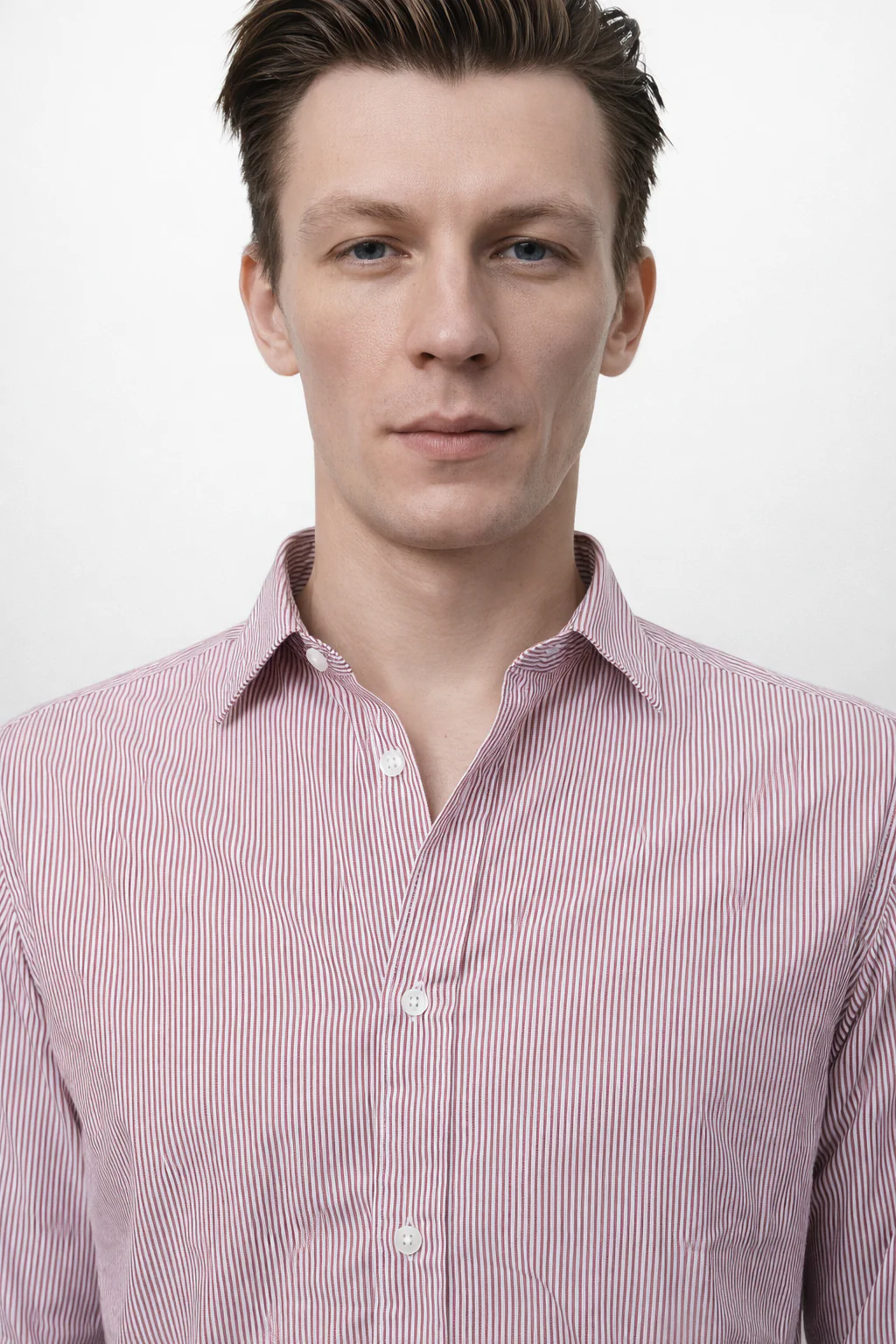 Brown Striped Shirt